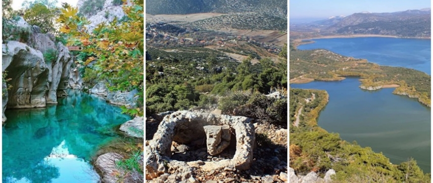 PİSİDİA YOLU ETAPLARI -KOVADA GÖLÜ YAZILI KANYON KOCAİN MAĞARASI SAGALASSOS ANTİK KENTİ DOĞA YÜRÜYÜŞLERİ