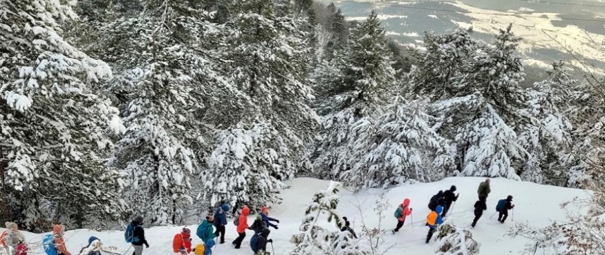 DOĞANCILI KÖYÜ - KILIÇKAYA ZİRVE KAR VE DOĞA YÜRÜYÜŞÜ 