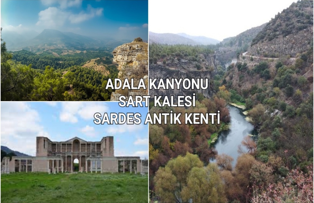 ADALA KANYONU- SART KALESİ - SARDES ANTİK KENTİ DOĞA YÜRÜYÜŞLERİ 