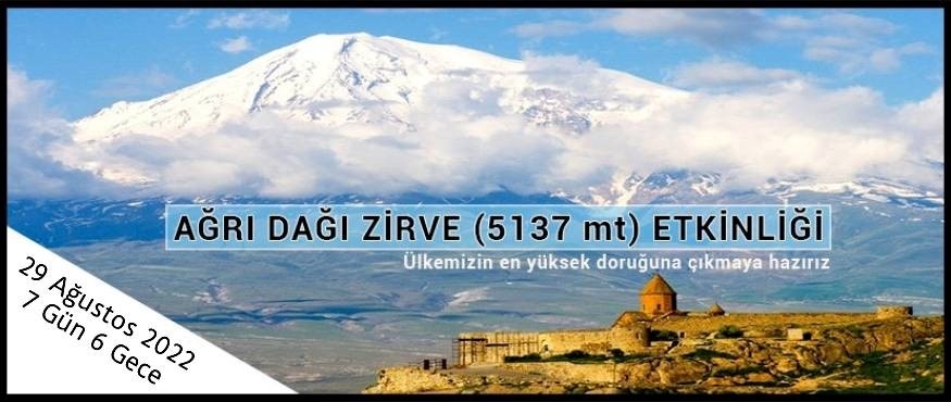 AĞRI DAĞI (5137 mt) ZİRVE  ETKİNLİĞİ