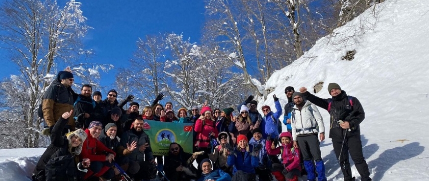 KARTEPE-KUZUYAYLA  KAR YÜRÜYÜŞÜ