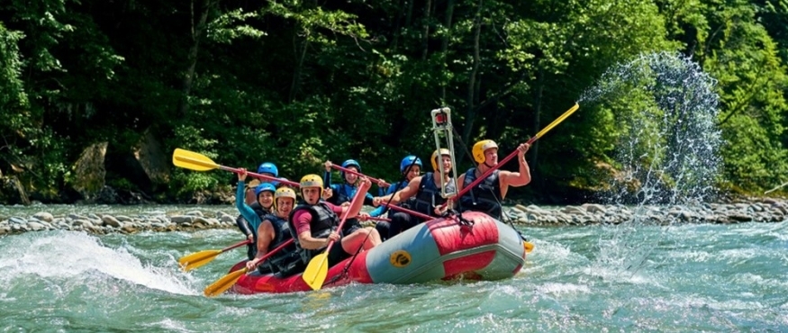 MELEN ÇAYINDA RAFTİNG