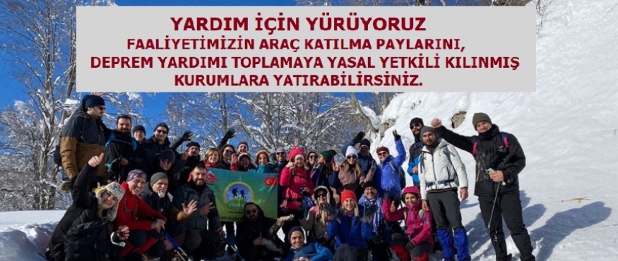 KARTEPE-KUZUYAYLA  KAR YÜRÜYÜŞÜ
