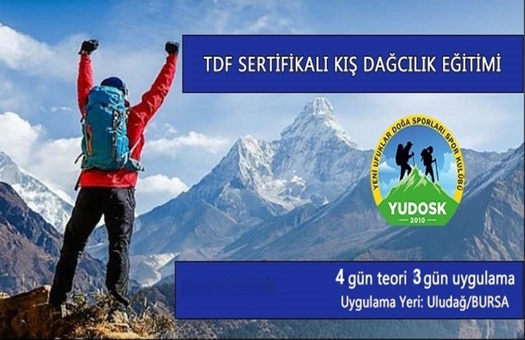 TDF SERTİFİKALI KIŞ DAĞCILIK EĞİTİMİ