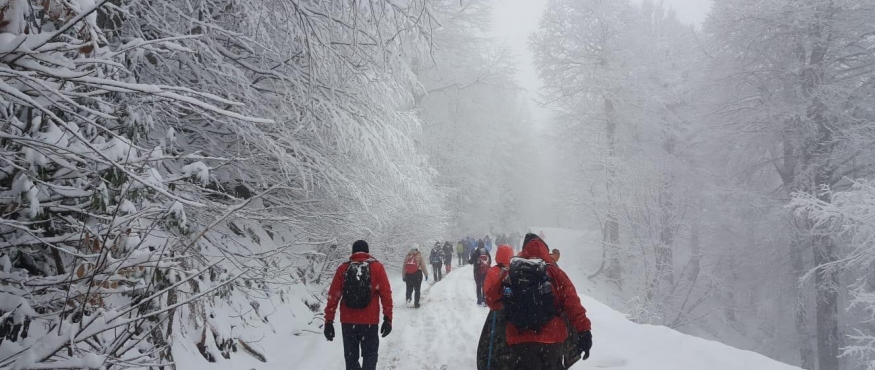 KARTEPE-KUZUYAYLA KAR YÜRÜYÜŞÜ